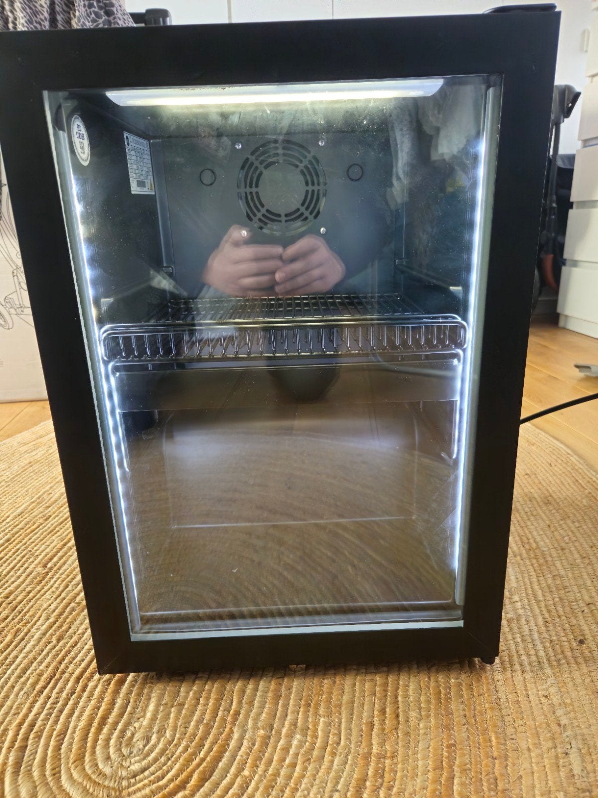 Nieuwe Jarp Professionele Displaykoelkast – 51L – Zwart, Minder dan 75 liter, Ophalen, Nieuw, Zonder vriesvak