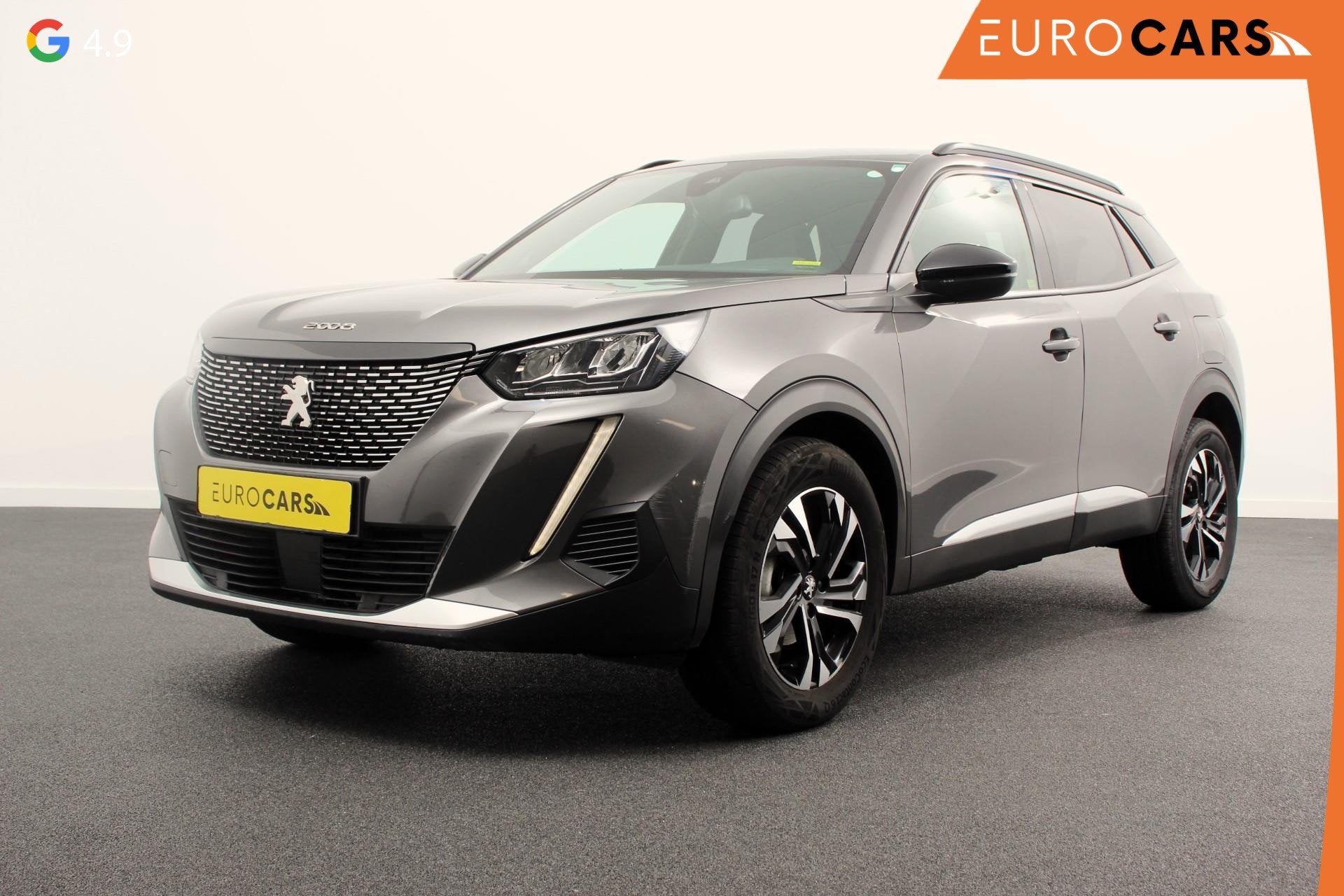 Peugeot 2008 1.2 PureTech 130pk Automaat Allure Navigatie Cl, Auto's, Gebruikt, Euro 6, 1199 cc, Leder en Stof