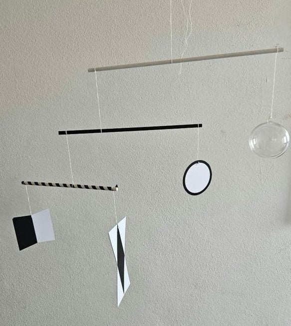 Montessori mobile set of 4, Ophalen of Verzenden, Zo goed als nieuw, Mobiel
