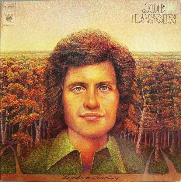 LP Joe Dassin – Le Jardin Du Luxembourg   1976, Ophalen of Verzenden, Folk, LP