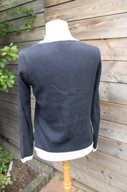 Vest donkerblauw/ creme Roosenstein mt M Vaste prijs AANBIE, Kleding | Dames, Maat 38/40 (M), Roosenstein, Blauw, Ophalen of Verzenden