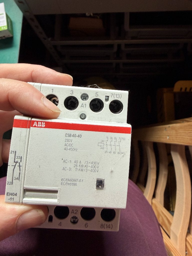 ABB ESB 40-40, Ophalen, Gebruikt, ABB, Relais
