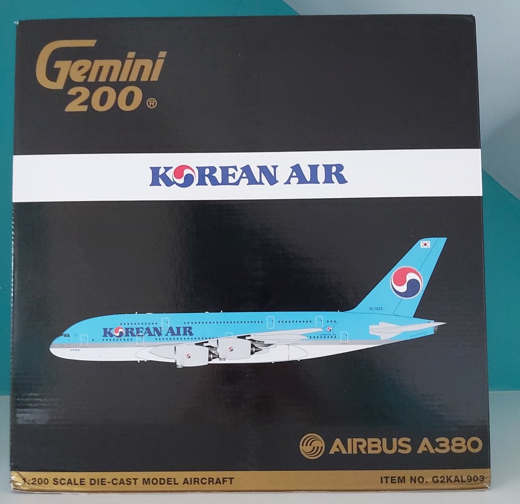GeminiJets200 Korean Air A380 G2KAL903, Ophalen of Verzenden, Nieuw, Schaalmodel
