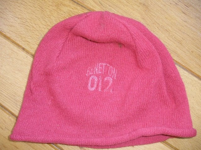 BENETTON cyclaam roze muts, Ophalen of Verzenden, Benetton, Meisje, Muts
