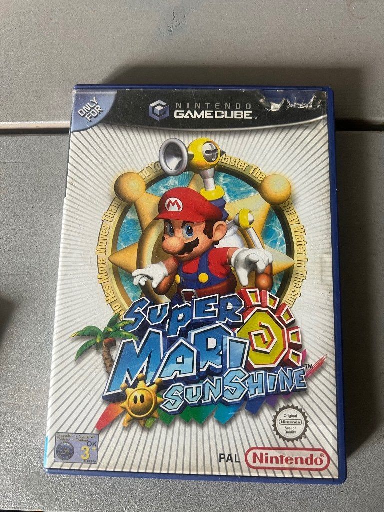 Mario Sunshine /Handleiding ontbreekt, Spelcomputers en Games, Games | Nintendo GameCube, Avontuur en Actie, Gebruikt, 1 speler