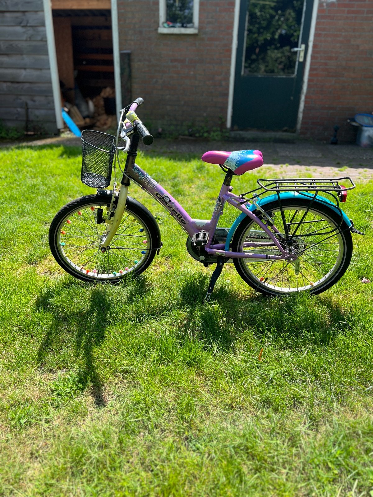 Gazelle kinderfiets 20 inch, Ophalen, Gebruikt, Velgrem, 20 inch of meer