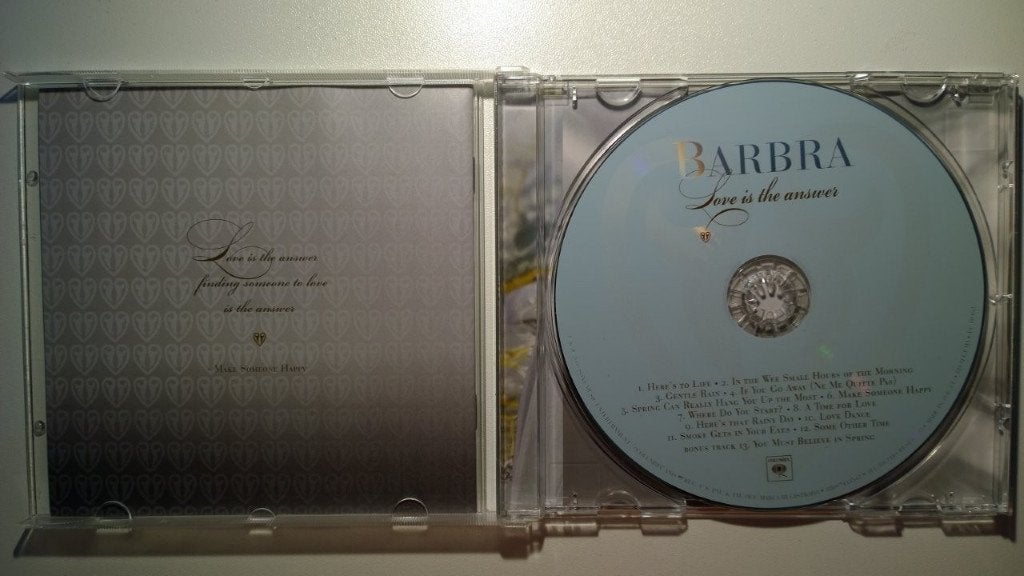 Barbra Streisand - Love Is The Answer, Ophalen of Verzenden, Zo goed als nieuw, Pop, Album