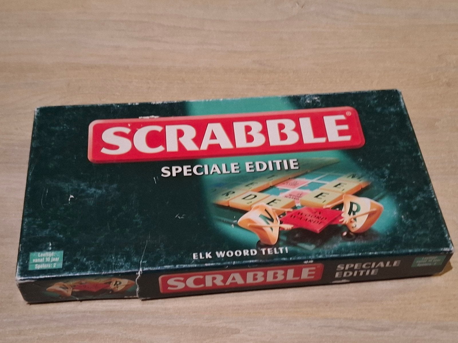 Scrabble Speciale Editie - Compleet Gezelschapsspel, Mattel, Gebruikt, Mattel Europa BV, Amstelveen, Nederland, Ophalen of Verzenden