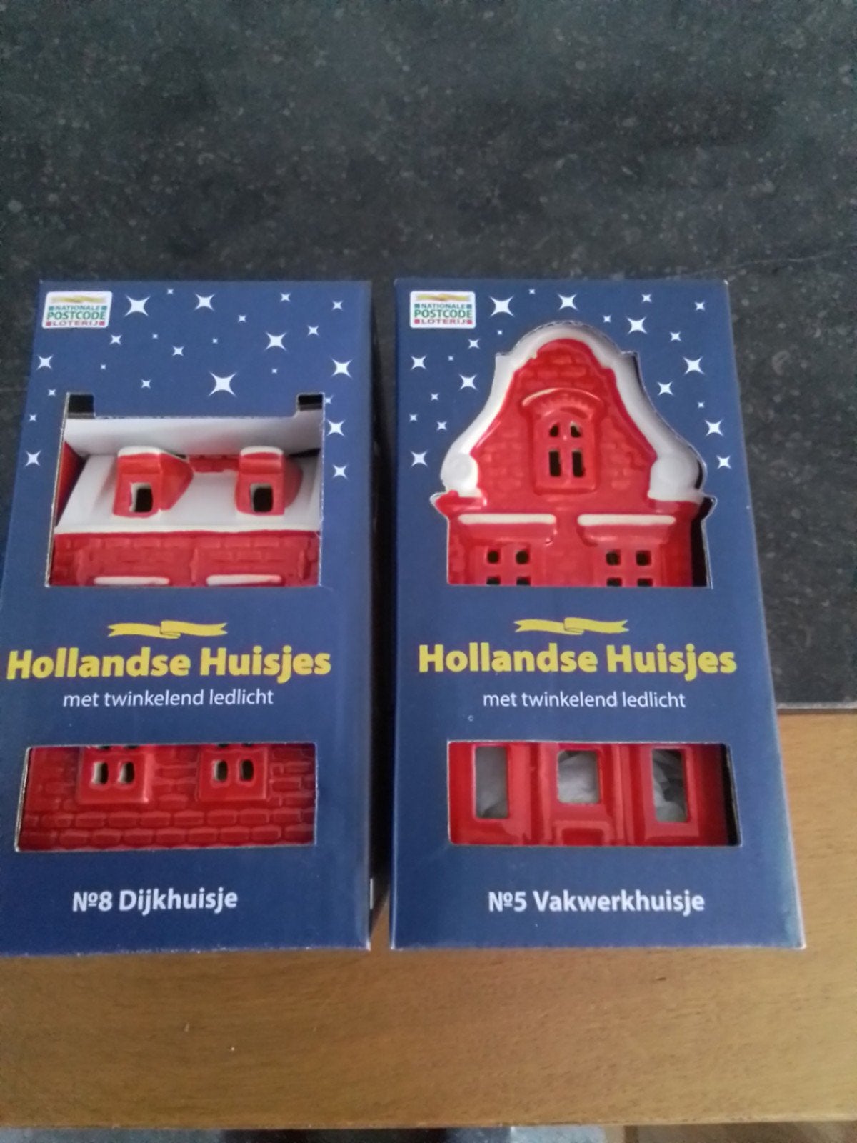 Postcode loterij huisjes, Ophalen, Nieuw