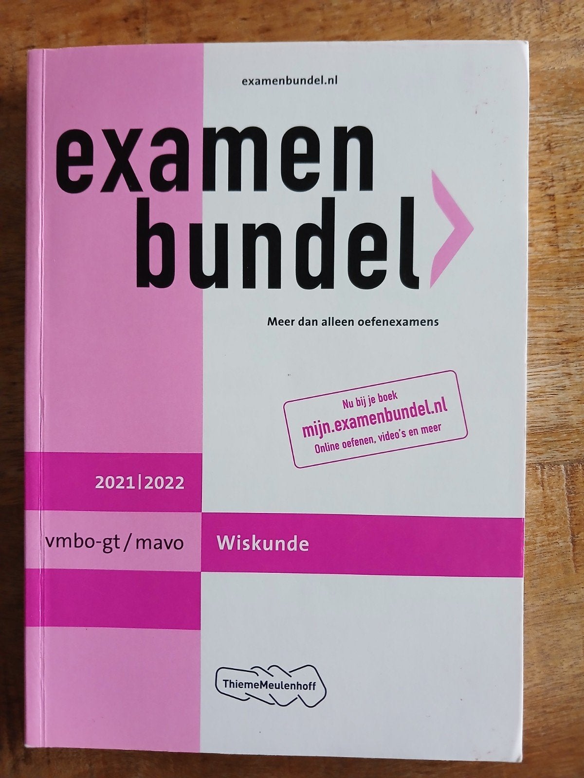 vmbo-gt/mavo Wiskunde 2021/2022, Boeken, Verzenden, Zo goed als nieuw, VMBO, Nederlands