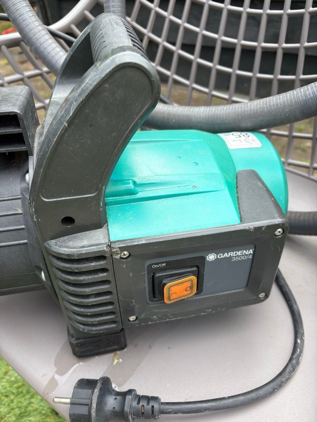 Gardena Tuinwater Pomp 3500/4 - Krachtig en Betrouwbaar, Tuin en Terras, Ophalen of Verzenden, Gebruikt, Elektrisch, Besproeiingspomp