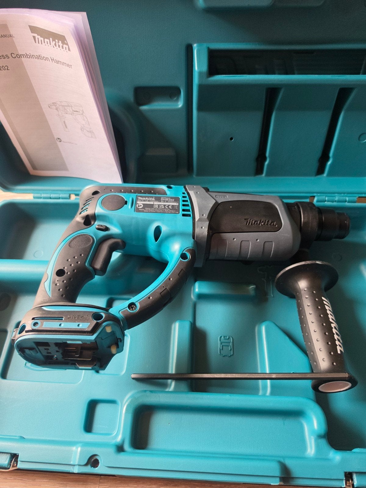 Makita DHR202Z Accu Boorhamer - nieuw, 600 watt of meer, Boor- en/of Breekhamer, Nieuw, Ophalen of Verzenden