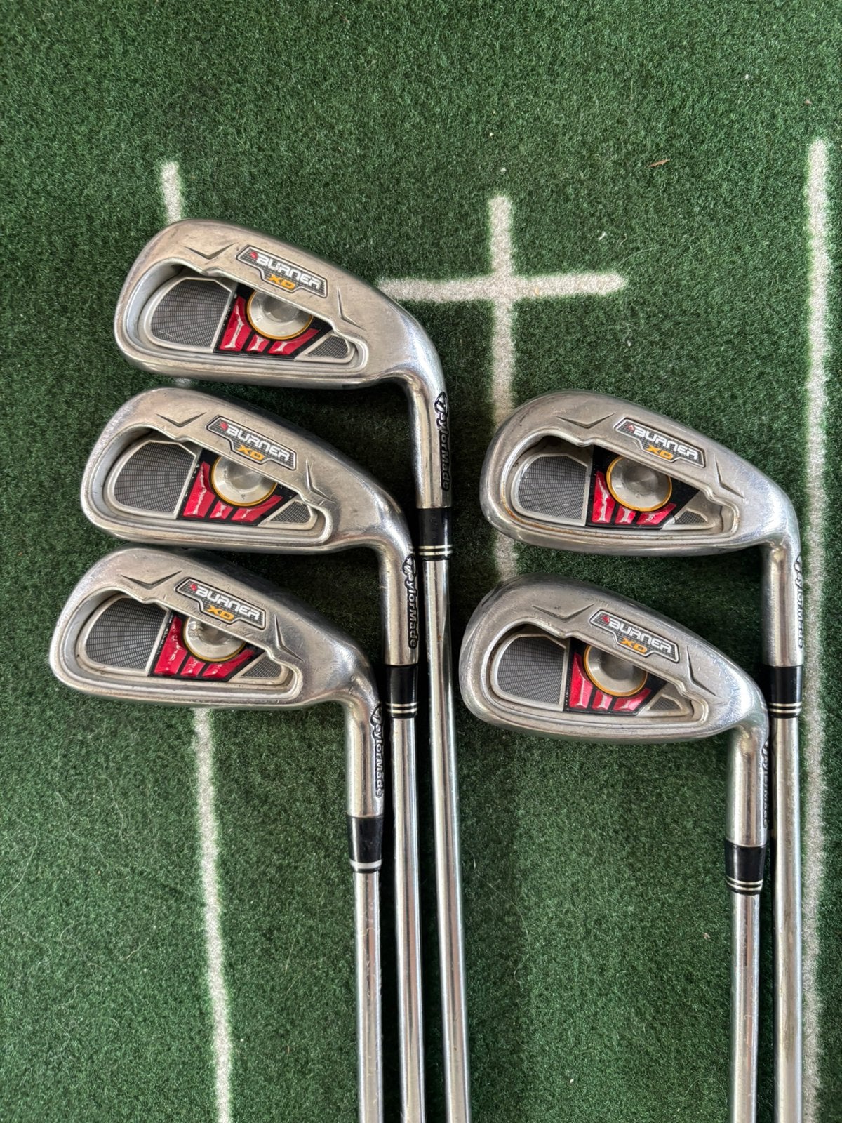 Taylormade Burner XD Ijzerset | 5/9 | R Flex | +1 Inch, Set, Taylormade, Taylormade, Zo goed als nieuw
