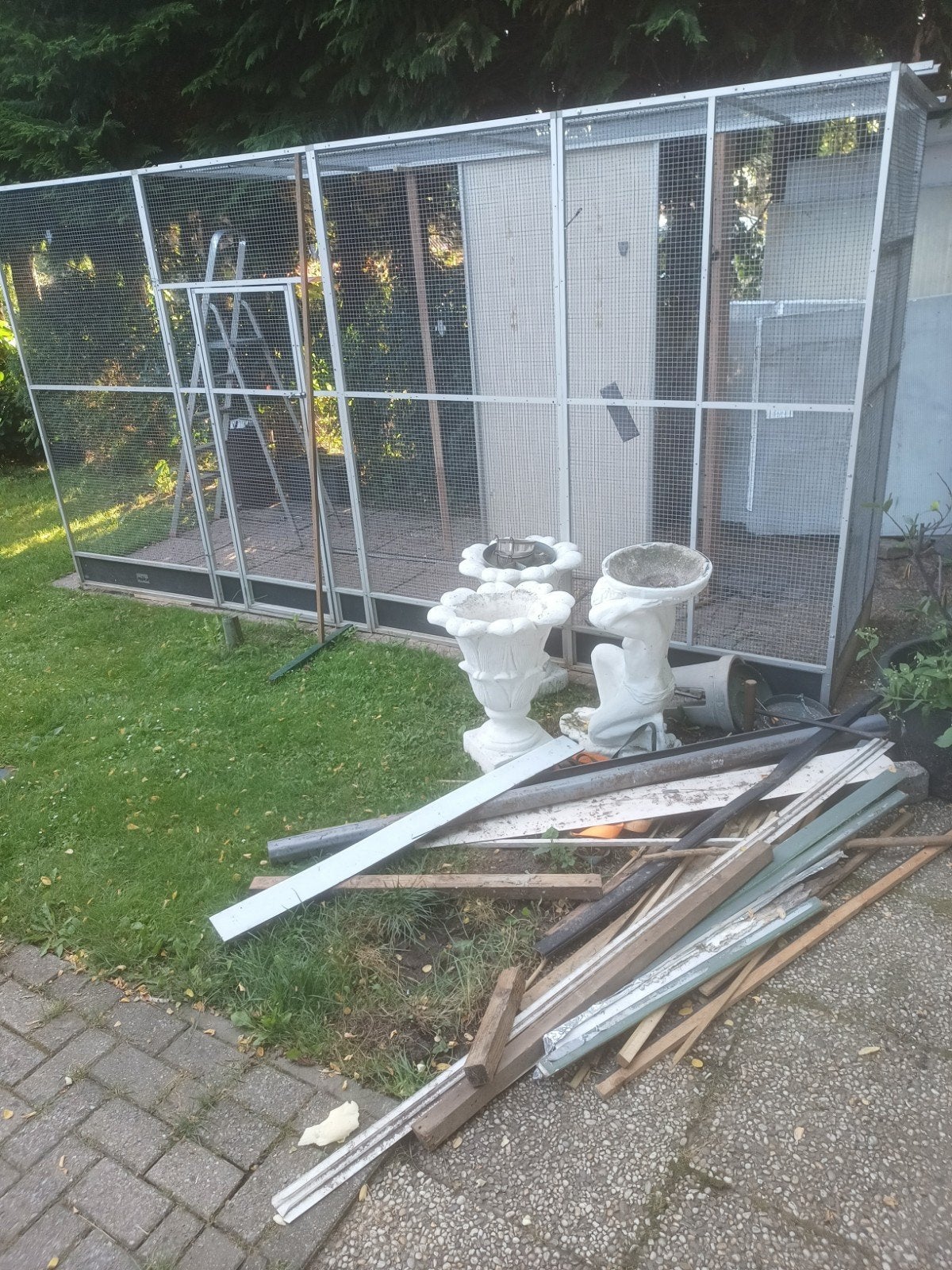 te koop, Ophalen of Verzenden, Aluminium, Volière