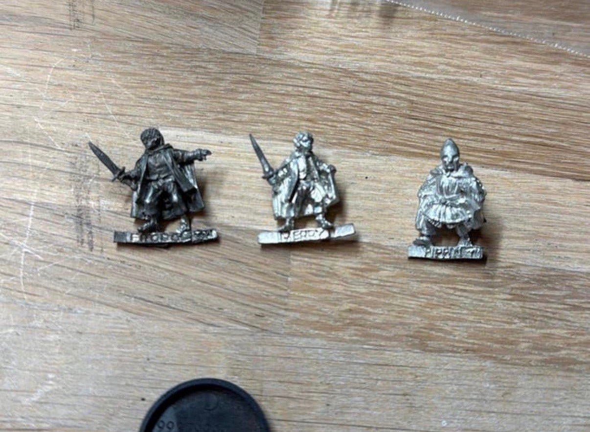 MESBG hobbits p/stuk (metal), Hobby en Vrije tijd, Ophalen of Verzenden, Zo goed als nieuw, Lord of the Rings