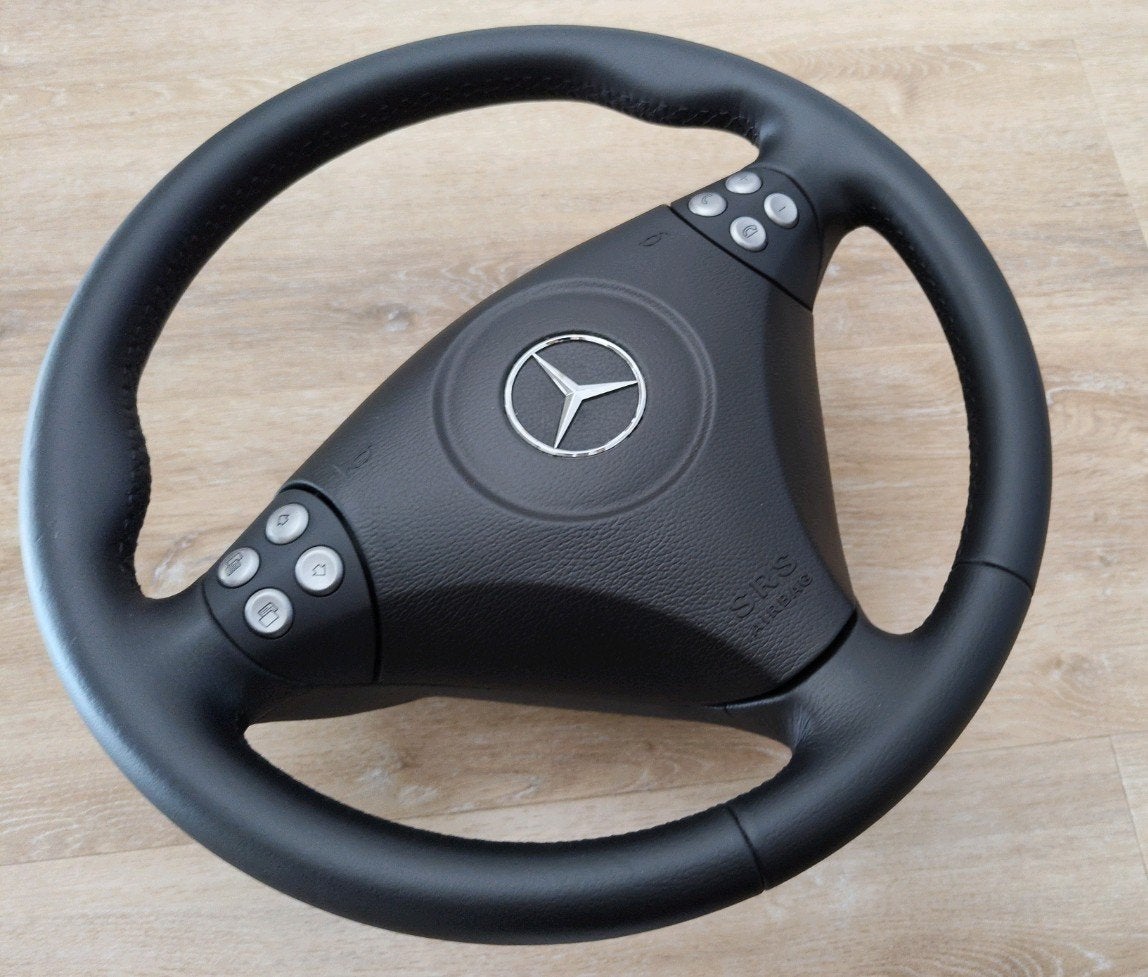Mercedes SLK R171 en C klasse W203 sport stuur zeer netjes, Ophalen of Verzenden, Gebruikt, Mercedes-Benz