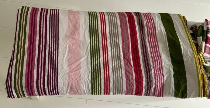 Nieuw Dekbedovertrek 190x220cm - Vrolijke Strepen, Overige kleuren, Overige maten, Dekbedovertrek, Nieuw