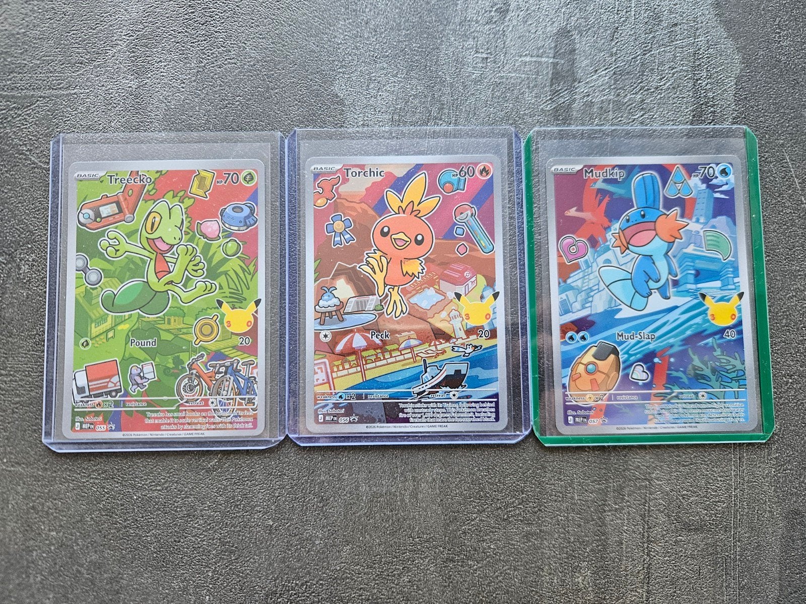 Pokémon First Partner Illustration - Gen 3, Ophalen of Verzenden, Zo goed als nieuw, Meerdere kaarten