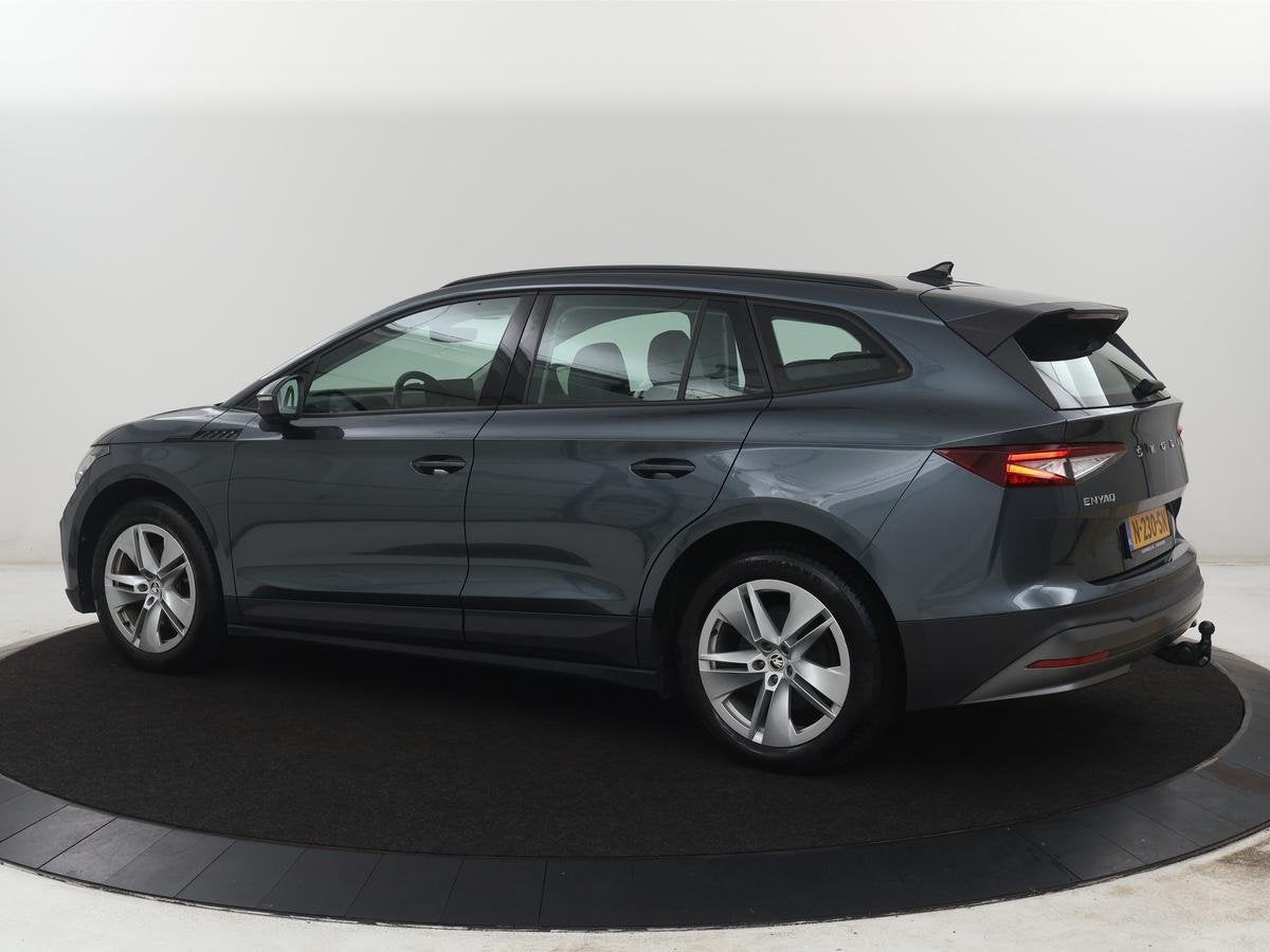 Skoda Enyaq iV 60 | SOH 93,0% | Half leder | Cruise control, Auto's, Automaat, Achterwielaandrijving, Gebruikt, Leder en Stof
