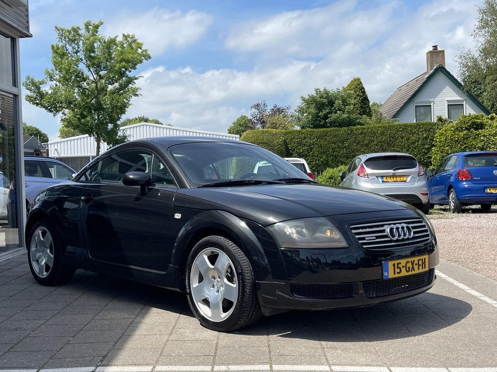 Audi TT 1.8 5V Turbo quattro 224 PK / NL Auto! / 6 Bak / Uni, Auto's, Audi, TT, Zwart, 4 cilinders, Met garantie (alle)