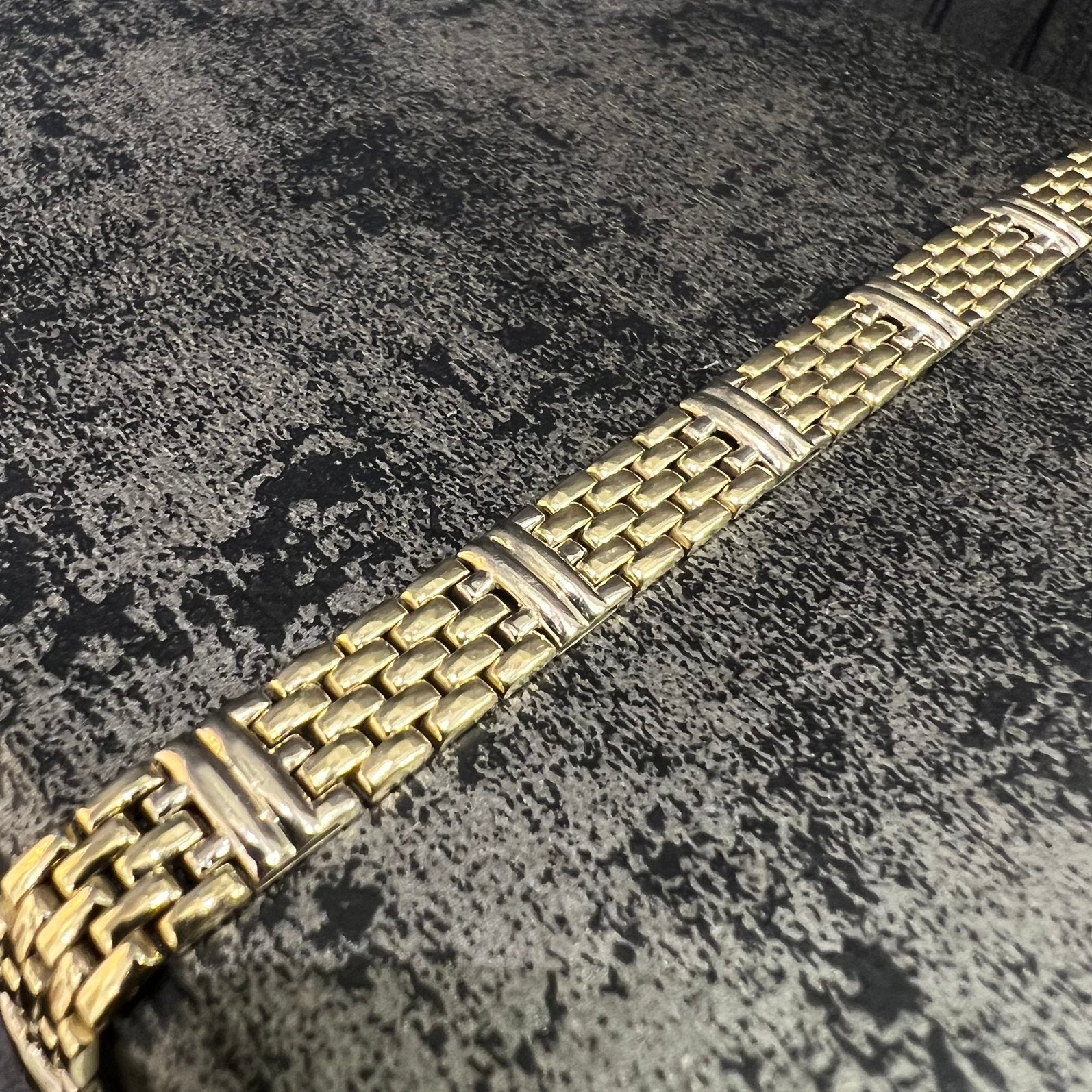 14k gouden armband prachtig schakel 14 karaat, Ophalen of Verzenden, Zo goed als nieuw