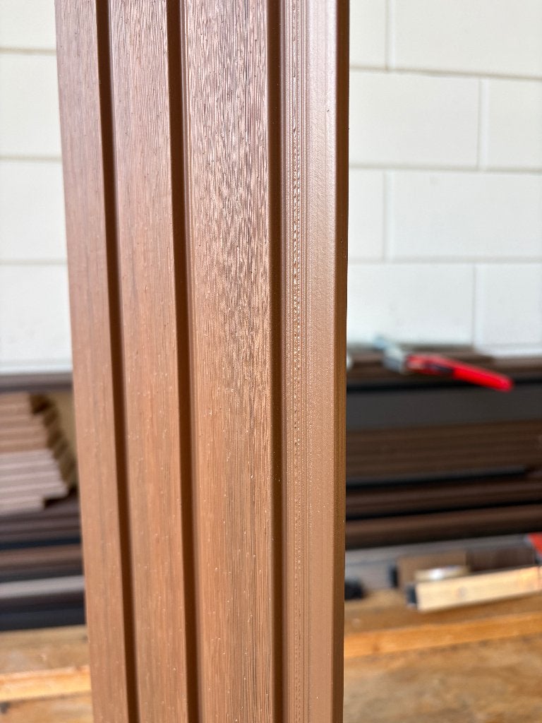 Composiet schuttingplanken teak – 1,76m x 15cm x 2,1cm, Ophalen of Verzenden, Composiet