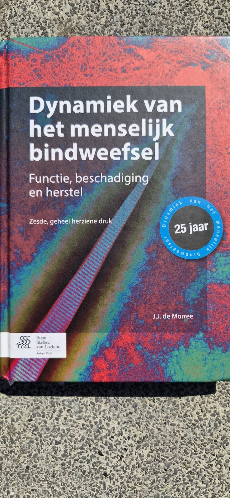 Dynamiek van het menselijk bindweefsel - J.J. de Morree, Boeken, Zo goed als nieuw, J.J. de Morree, Beta, HBO