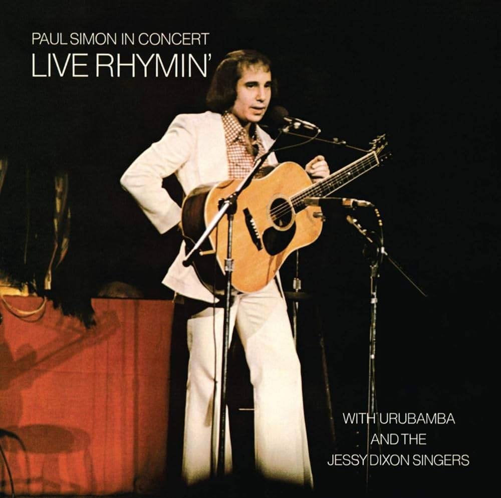 Paul simon - Simon In Concert Live Rhymin', LP, Pop, Ophalen of Verzenden, 12 inch