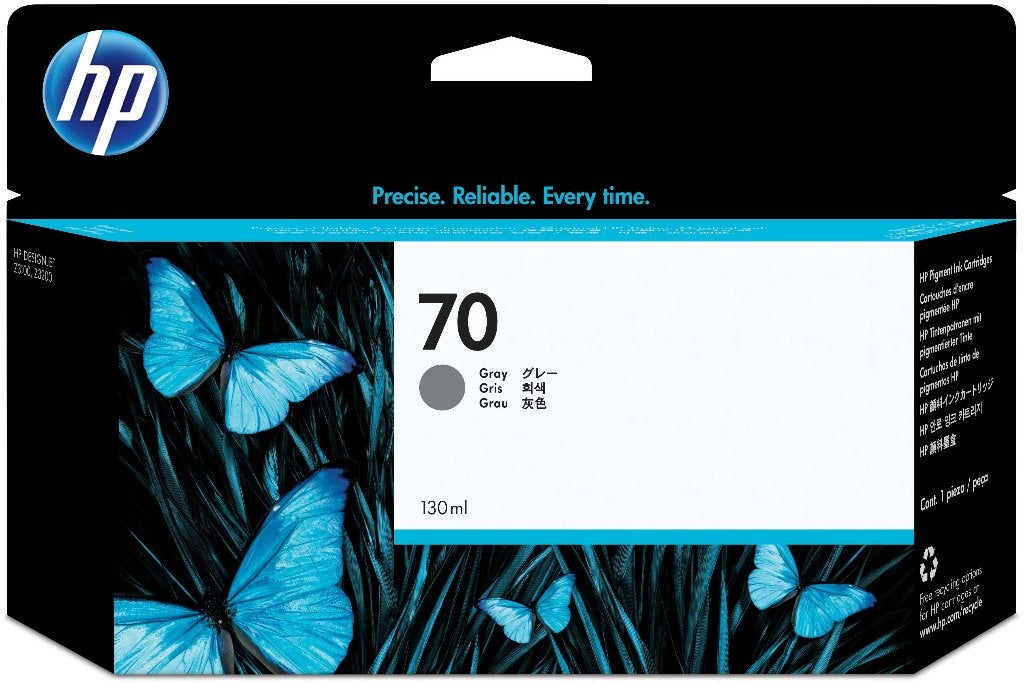 HP 70 inktcartridge 130 ml voor Designjet, Ophalen of Verzenden, Zo goed als nieuw, Cartridge, Hp