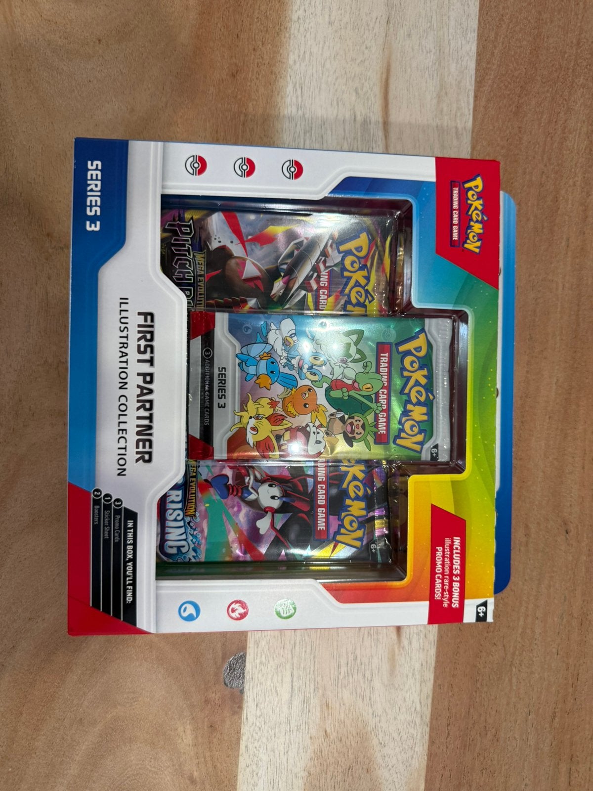 Pokemon First Partner Series 3, Ophalen of Verzenden, Nieuw, Overige typen, Foil