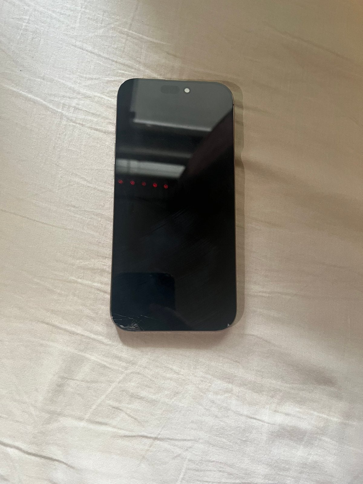 Iphone 16 pro max 256gb defect, 256 GB, 94 %, IPhone 16 Pro Max, Ophalen of Verzenden