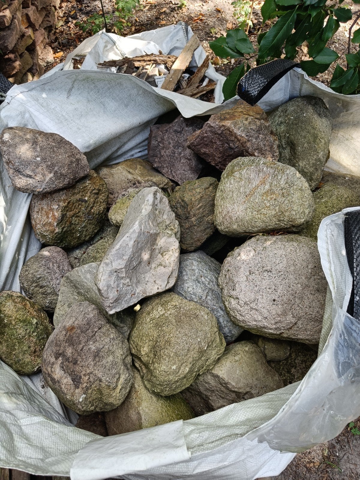 Diverse rotsen en keien voor tuin of decoratie, Tuin en Terras, Ophalen, Gebruikt, Multi, Kei