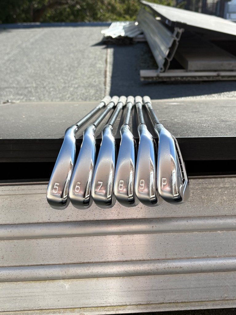 Mizuno JPX 919 Hot Metal ijzerset - 5 t/m S, Sport en Fitness, Ophalen of Verzenden, Zo goed als nieuw, Set, Mizuno