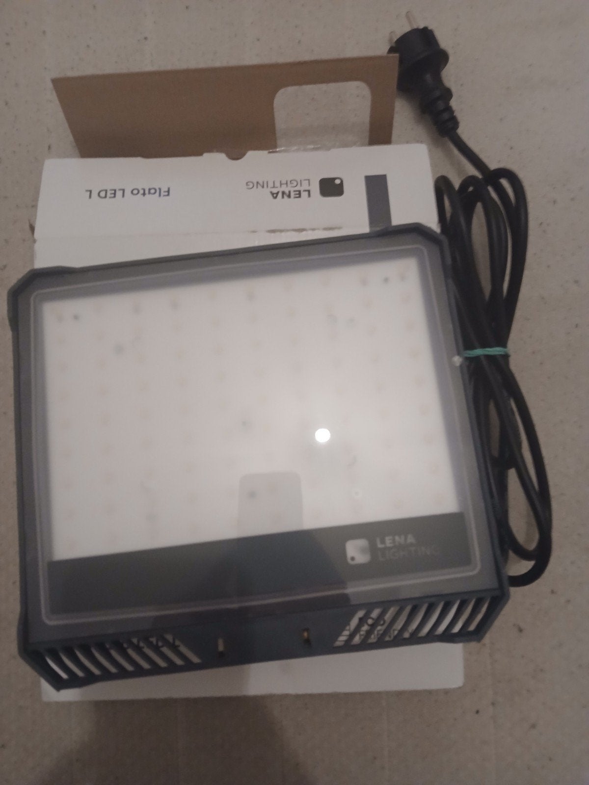 Lena Lighting Flato LED L Bouwlamp / Werkspot, Doe-het-zelf en Verbouw, Bouwverlichting, Ophalen of Verzenden, Nieuw, Minder dan 50 watt