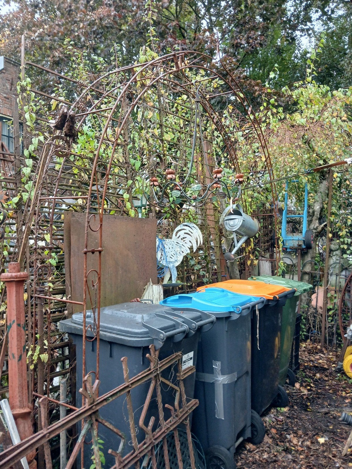 Reuzen rozenboog pergola Massief ijzer, en andere rozenbogen, Ophalen