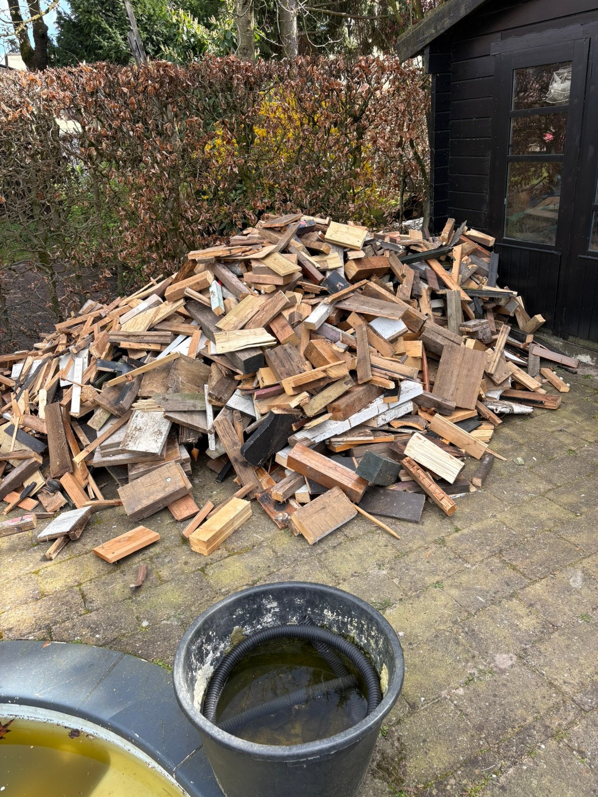 Brandhout, Minder dan 3 m³, Ophalen