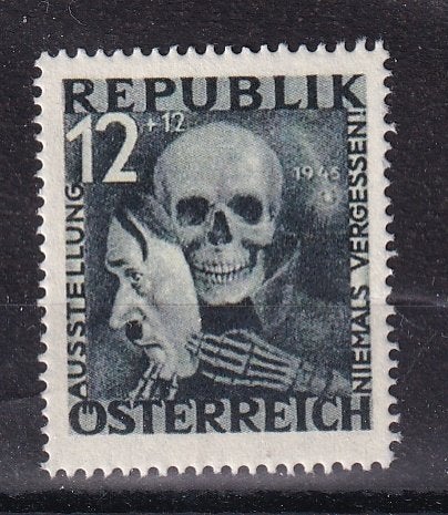 A50) WO2 1946 Oostenrijk niet uitg Mi VII €1300 MNH geen gar, Ophalen of Verzenden, Postfris