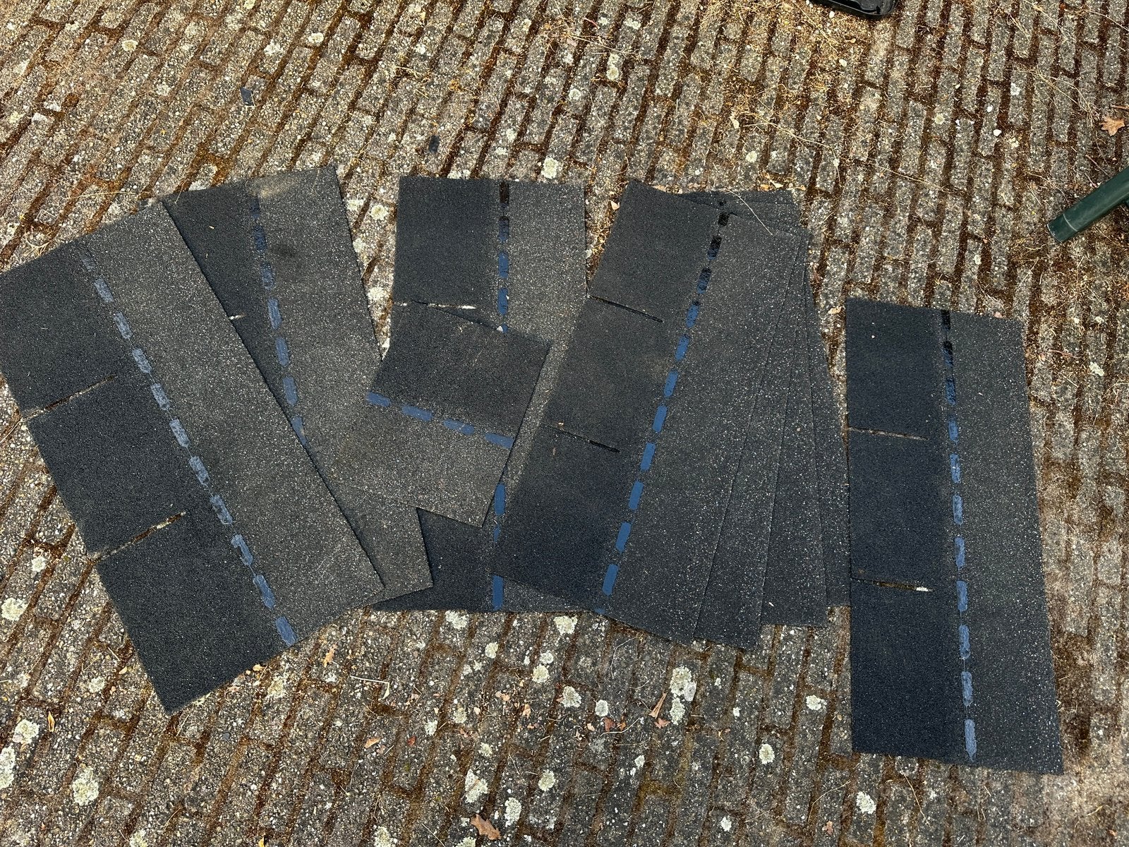 7 stuks dakshingles 3 per stuk. ongebruik, nieuw, Doe-het-zelf en Verbouw, Dakpannen en Dakbedekking, Ophalen, Overige materialen