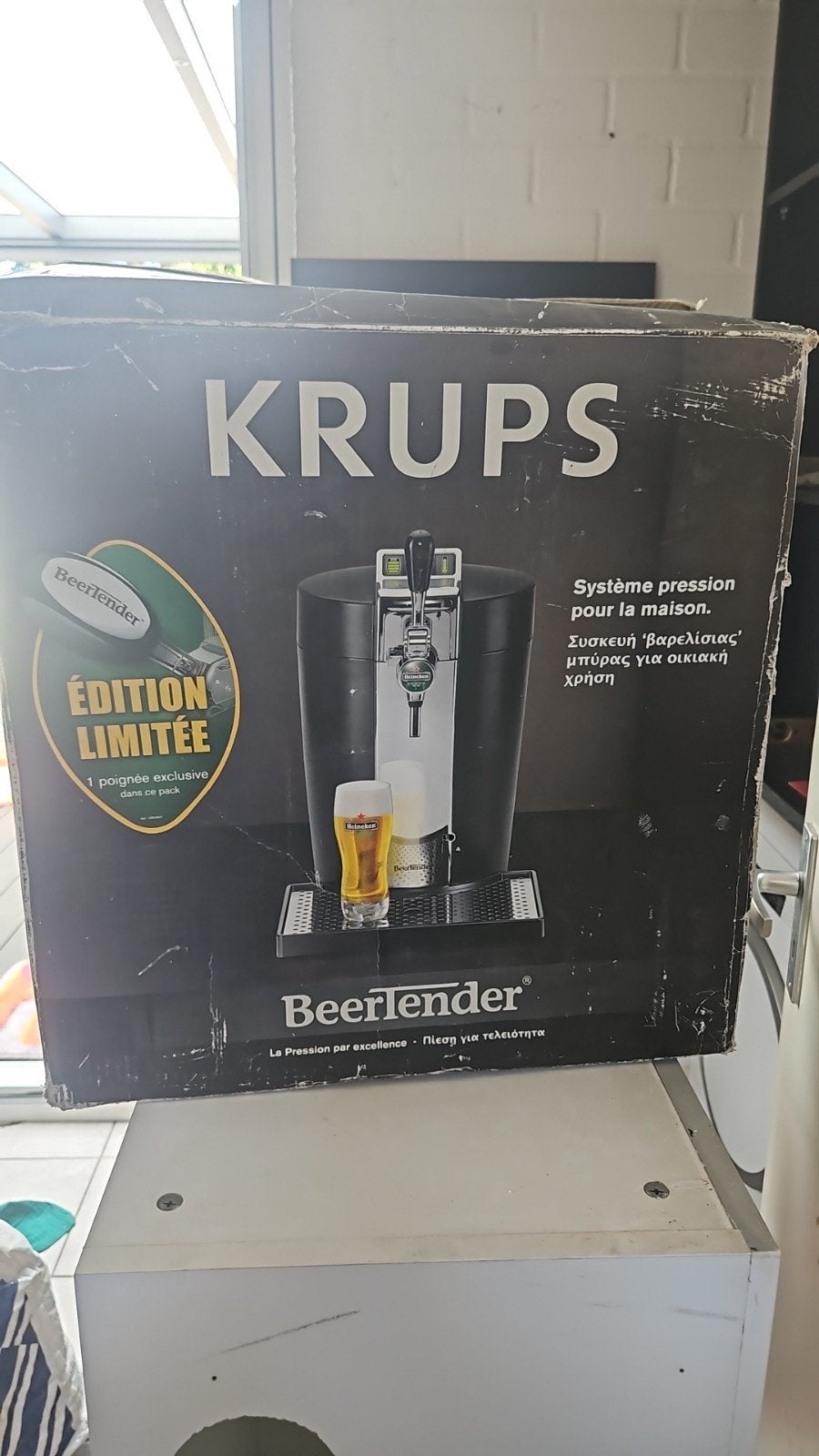 Krups BeerTender B90 biertap - Zo goed als nieuw, Ophalen of Verzenden, Nieuw, Krups