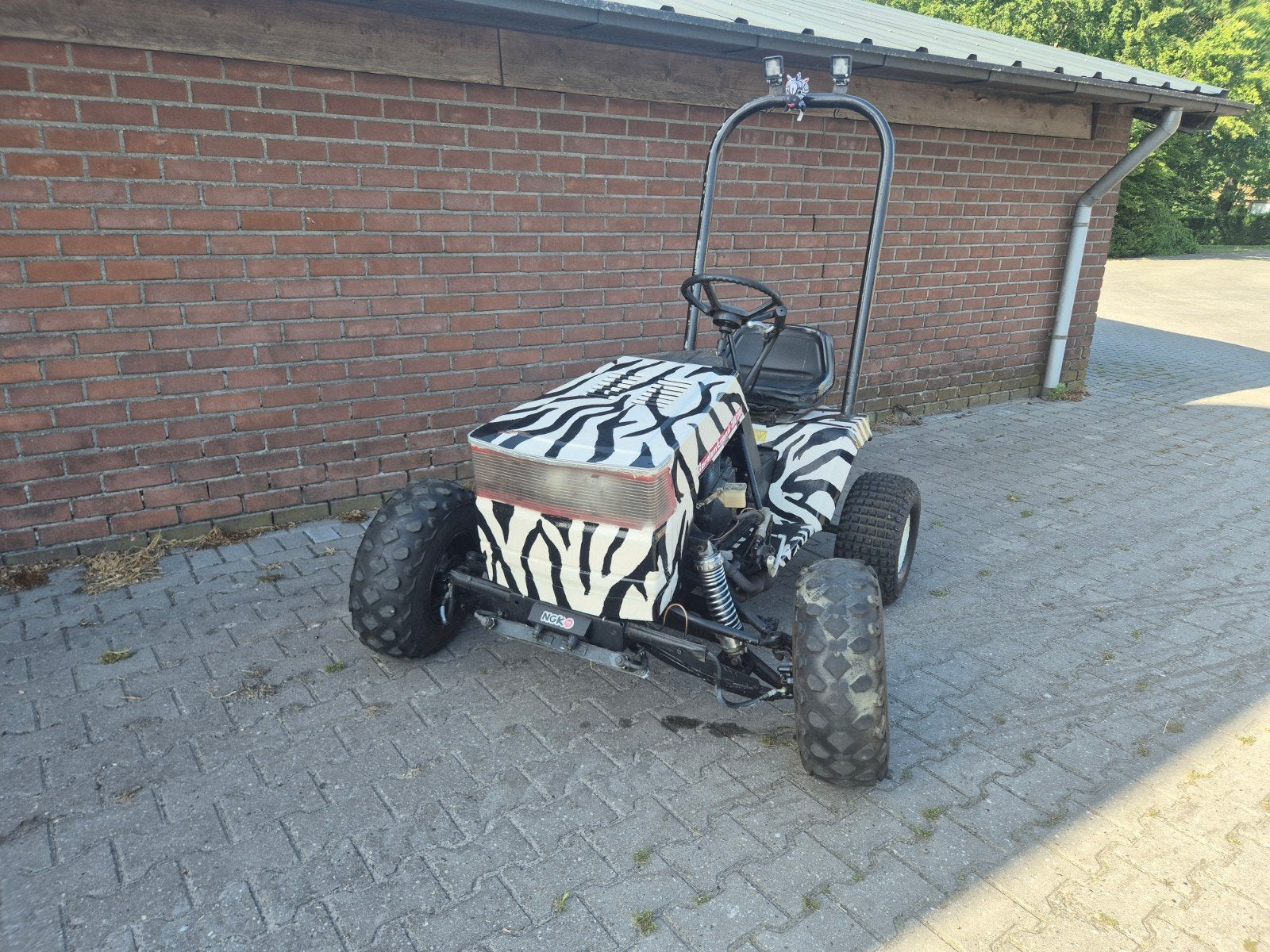 Zitmaaier 600cc, Ophalen