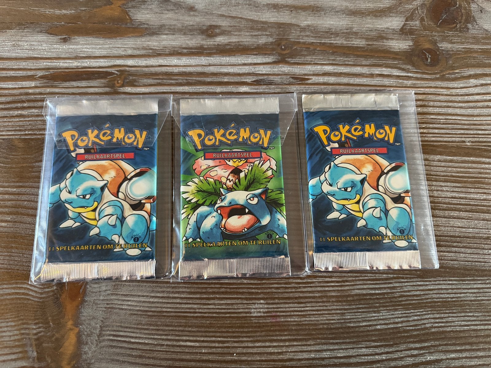 1st edition base booster packs Nederlands Mint, Ophalen, Nieuw, Booster