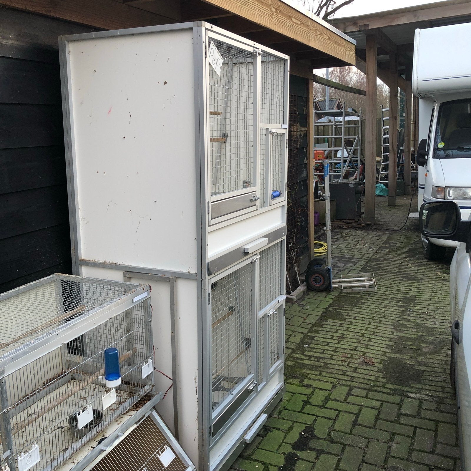 Dubbel broedkooi, Ophalen, Overige materialen, Hoevelakenseweg 67, Birdtrade