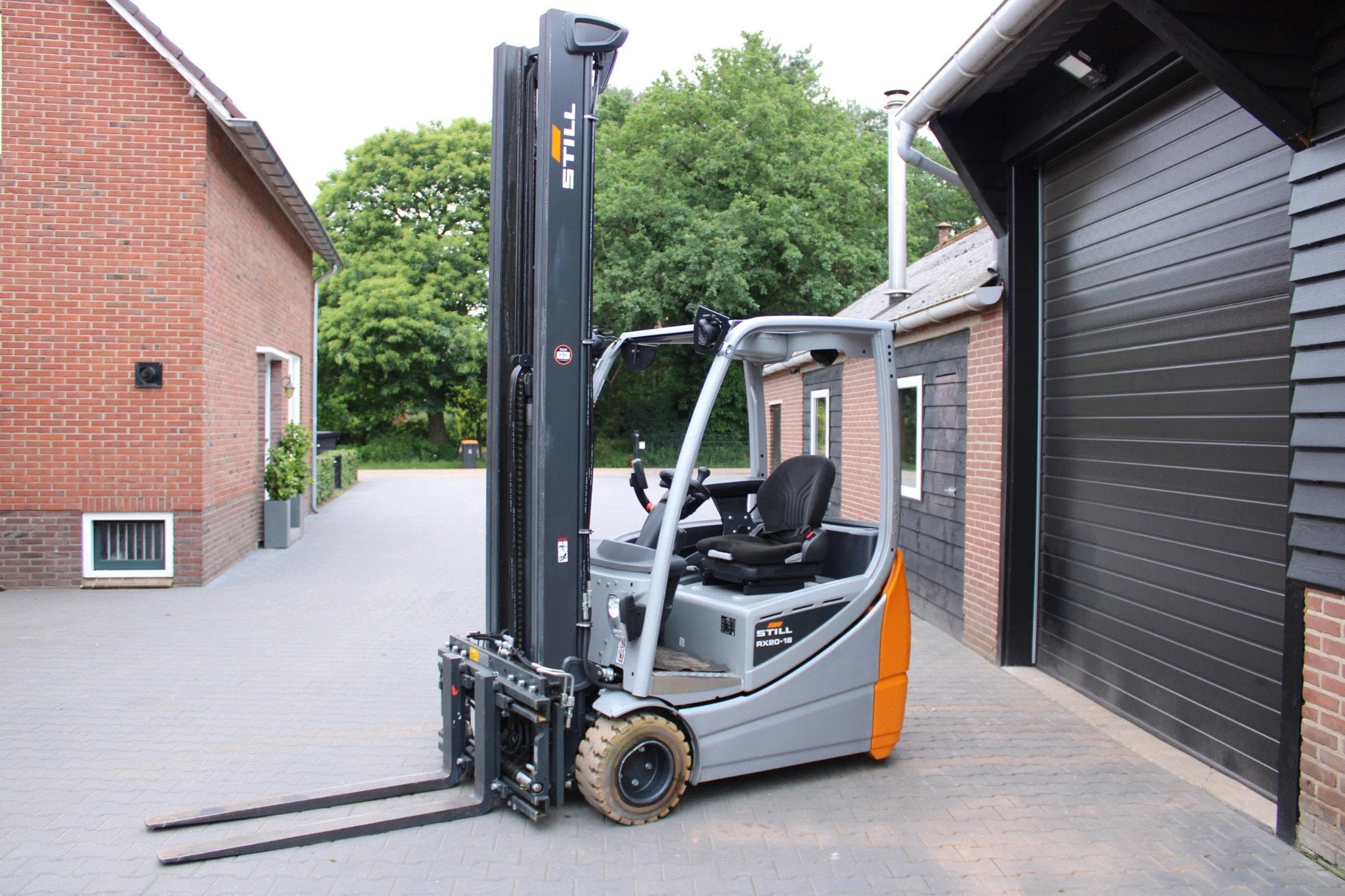 Still RX20 18 heftruck elektrische triplex sideshift lepelve, Zakelijke goederen, 1000 tot 2000 kg, Elektrisch, Heftruck, Still