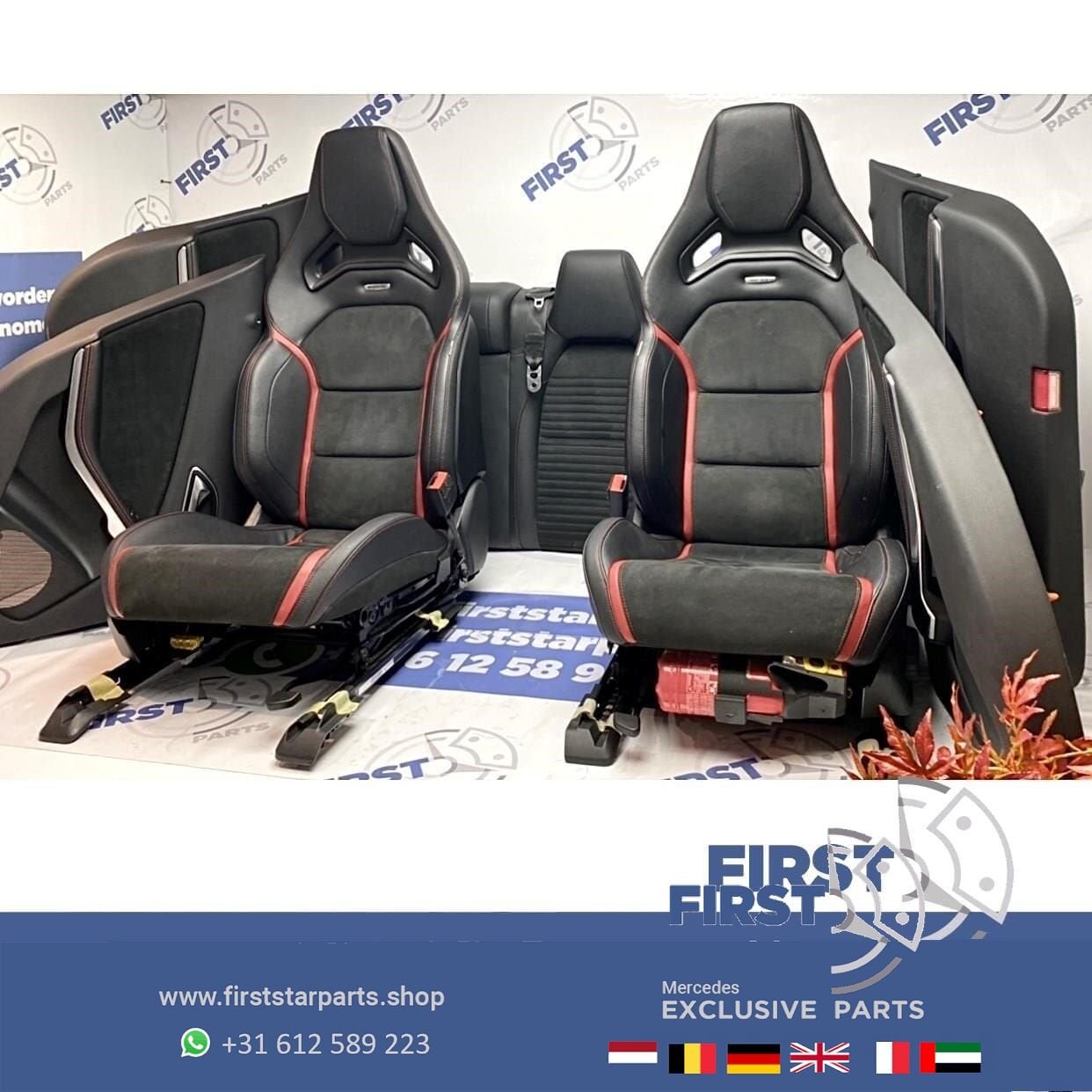 A45 AMG interieur Mercedes kuip stoelen W176 A Klasse W117, Gebruikt, -, Ophalen of Verzenden, -