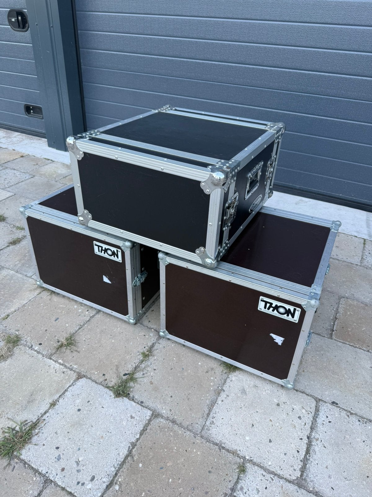 3x flightcase 19 inch €100 samen, Muziek en Instrumenten, Behuizingen en Koffers, Ophalen, Zo goed als nieuw, Overige instrumenten