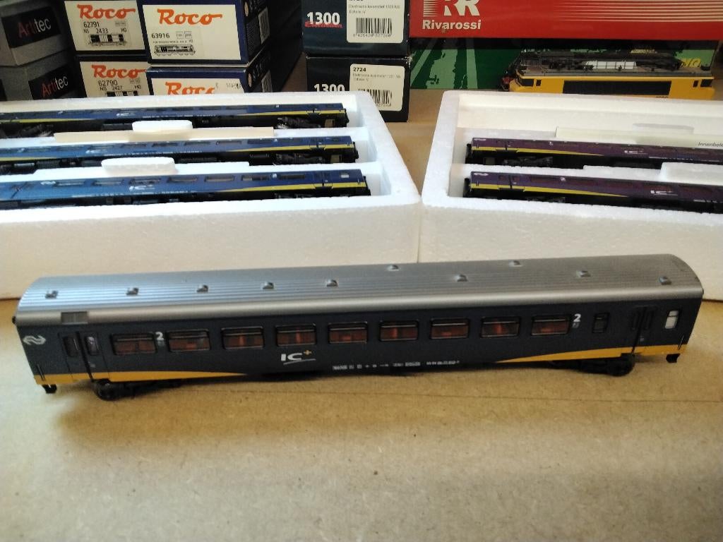 Merklin ice rijtuigen DC, Hobby en Vrije tijd, Modeltreinen | H0, Overige merken, Gelijkstroom, Wagon, Ophalen of Verzenden