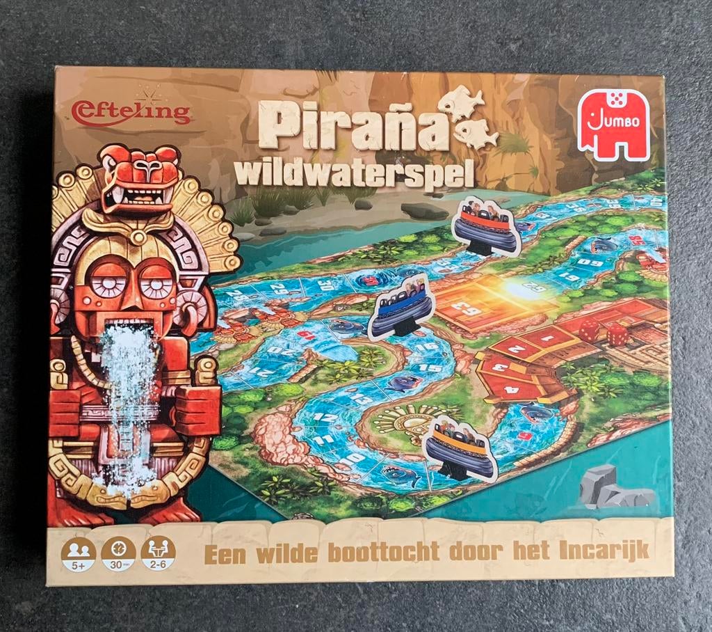 Efteling Piraña WilldWaterSpel, Verzamelen, Efteling, Ophalen of Verzenden