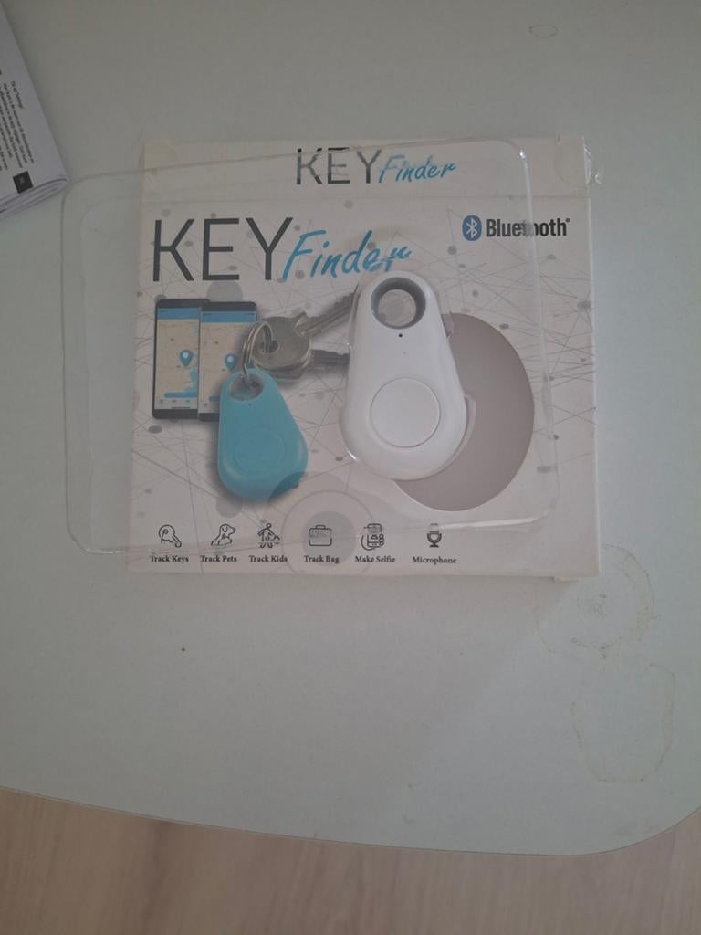 Key Finder Bluetooth Sleutelvinder - Nieuw in verpakking, Ophalen of Verzenden, Nieuw