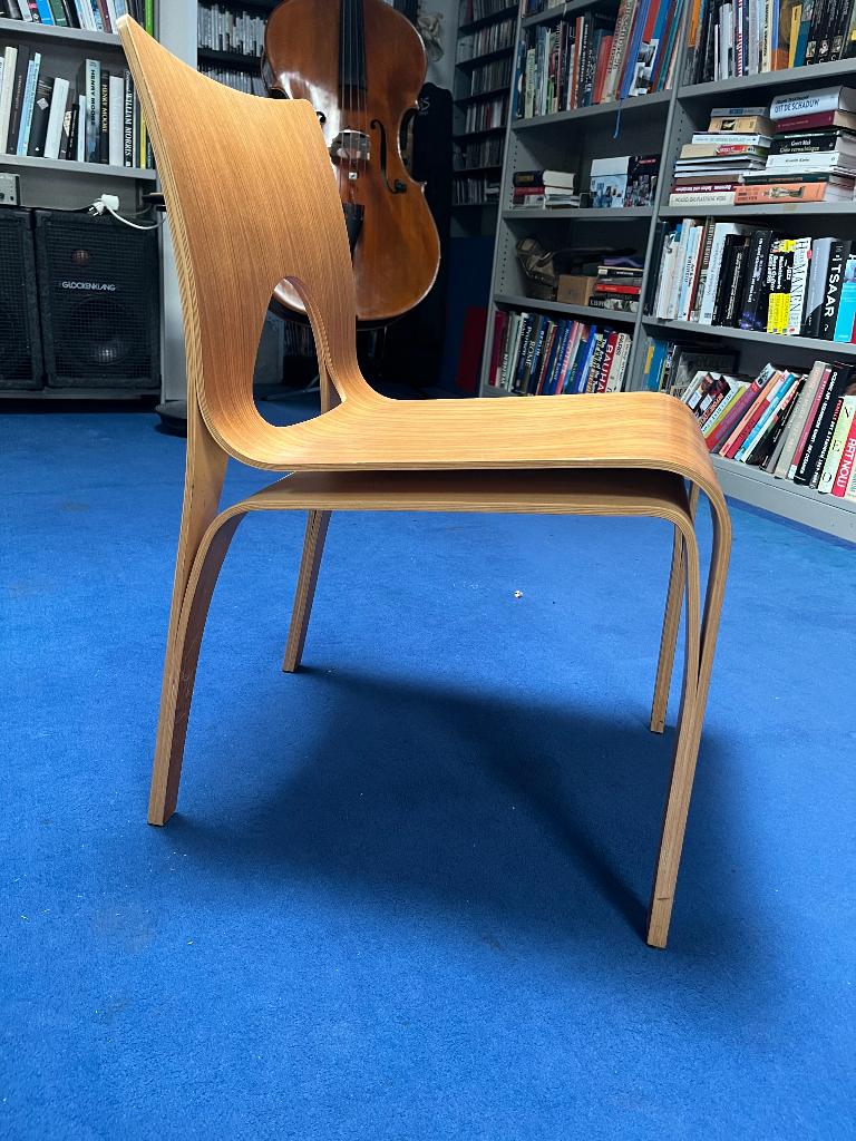 Dan Form Kaarina Chair Danish Design Deens Plywood, Huis en Inrichting, Stoelen, Ophalen, Overige kleuren, Zo goed als nieuw, Danish Deens Ambachtelijk Plywood