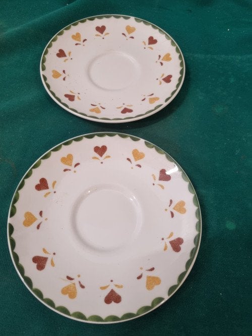 bordjes wedgwood vintage 2 stuks, Ophalen of Verzenden